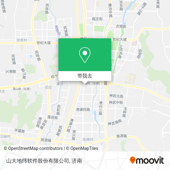 山大地纬软件股份有限公司地图