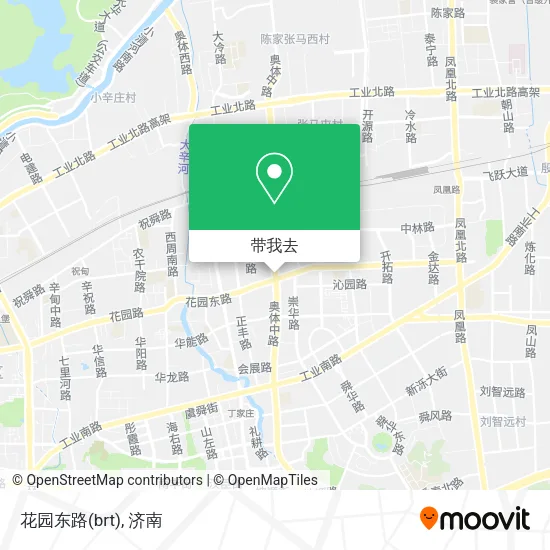花园东路(brt)地图
