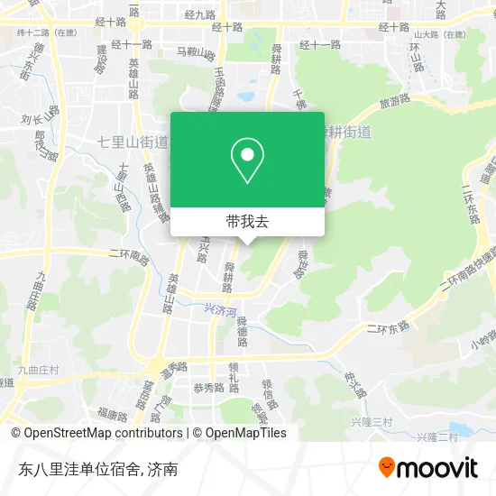 东八里洼单位宿舍地图