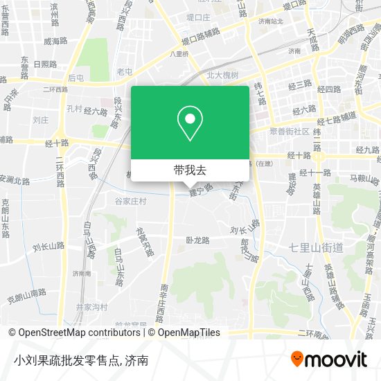 小刘果疏批发零售点地图