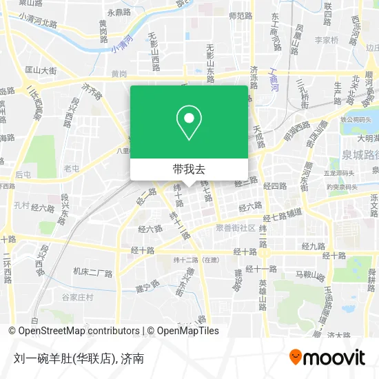 刘一碗羊肚(华联店)地图