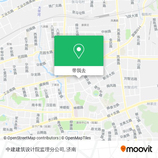 中建建筑设计院监理分公司地图