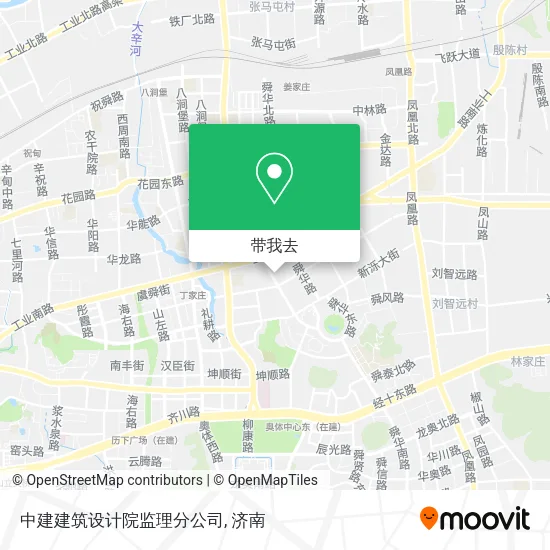 中建建筑设计院监理分公司地图