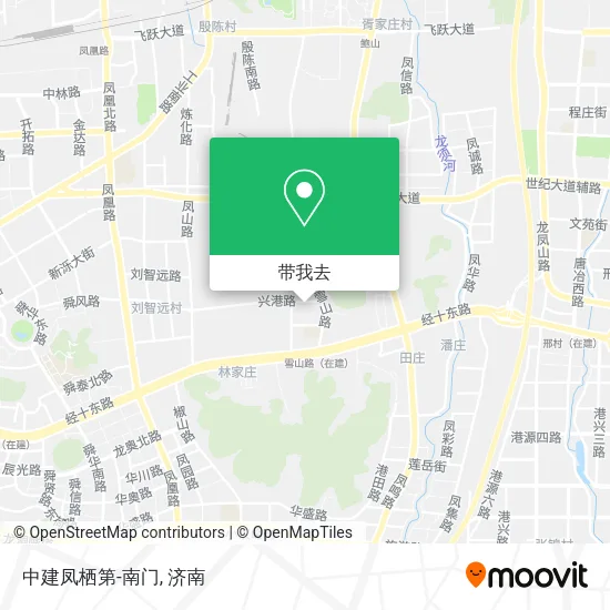 中建凤栖第-南门地图