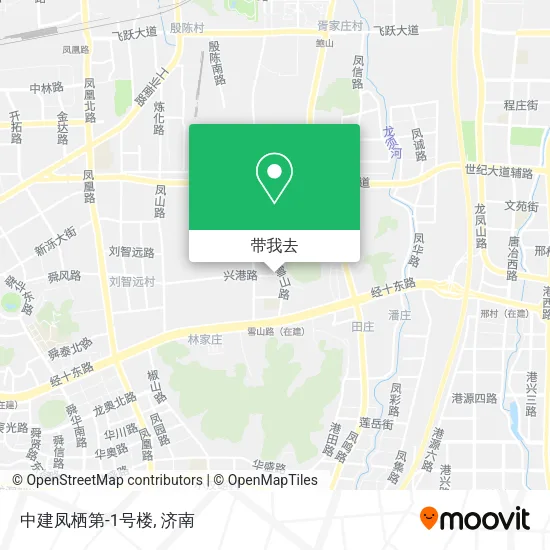 中建凤栖第-1号楼地图