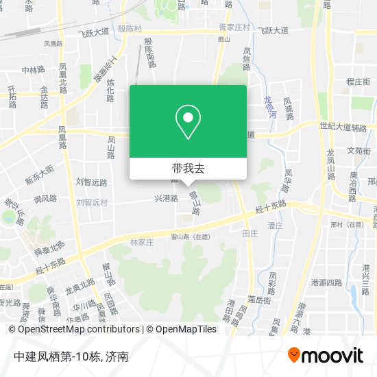 中建凤栖第-10栋地图