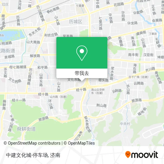 中建文化城-停车场地图