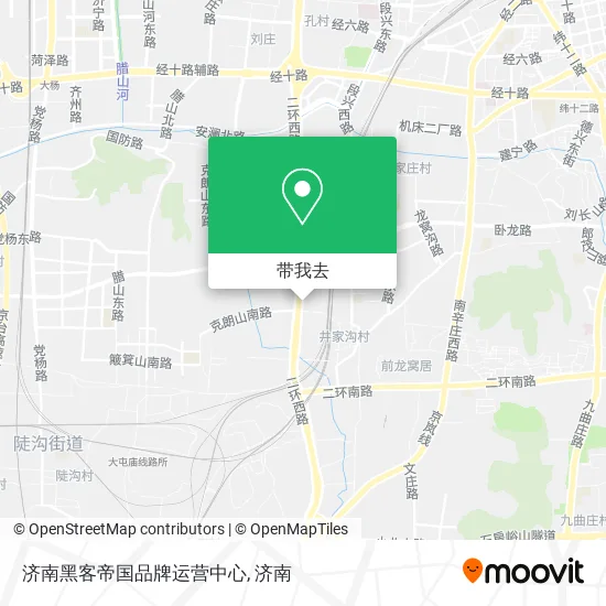 济南黑客帝国品牌运营中心地图