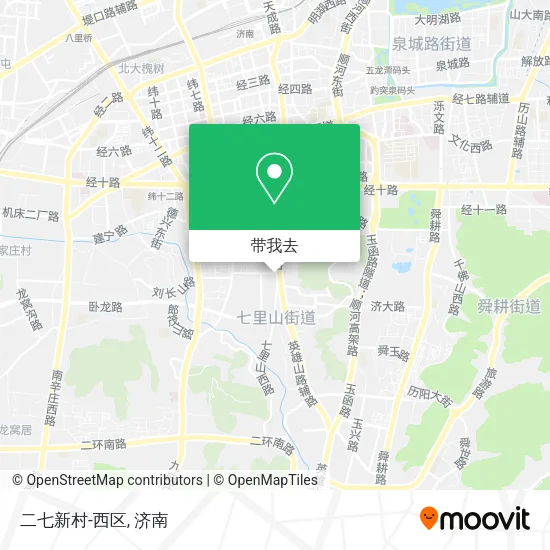 二七新村-西区地图