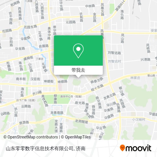 山东零零数字信息技术有限公司地图