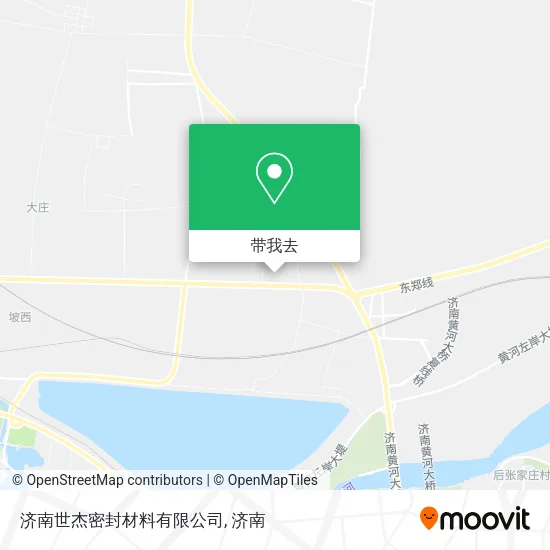 济南世杰密封材料有限公司地图