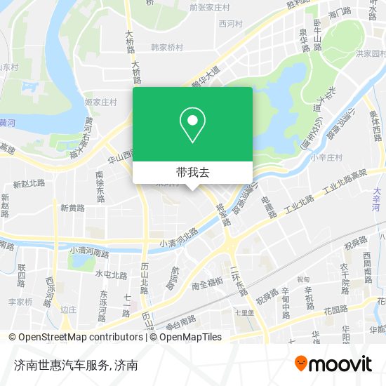 济南世惠汽车服务地图