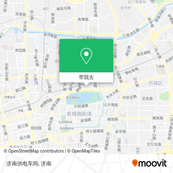 济南供电车间地图