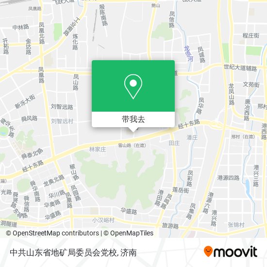 中共山东省地矿局委员会党校地图