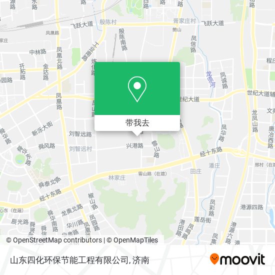 山东四化环保节能工程有限公司地图