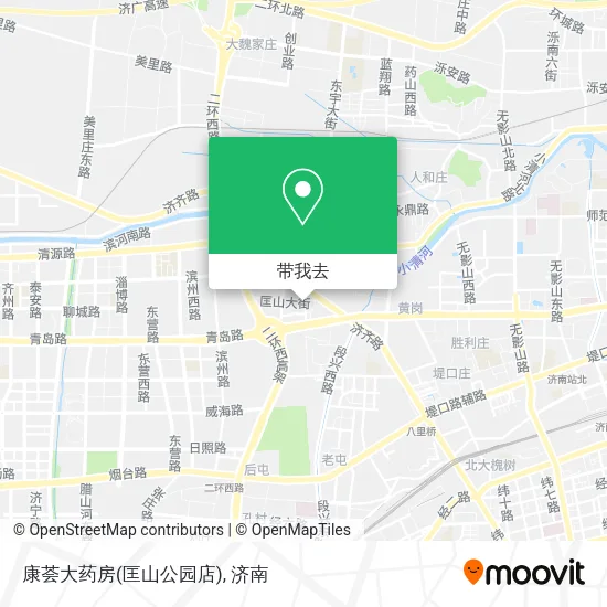 康荟大药房(匡山公园店)地图