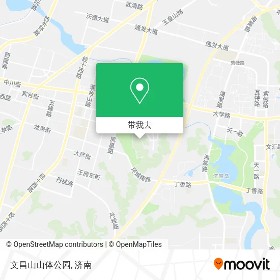 文昌山山体公园地图