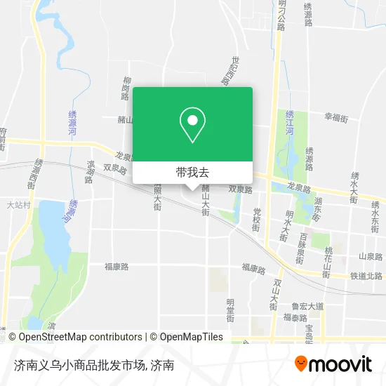 济南义乌小商品批发市场地图