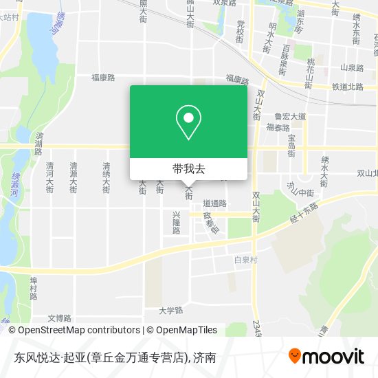 东风悦达·起亚(章丘金万通专营店)地图