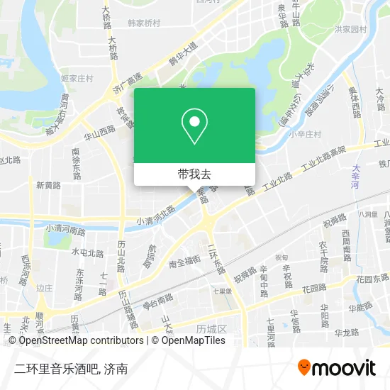 二环里音乐酒吧地图