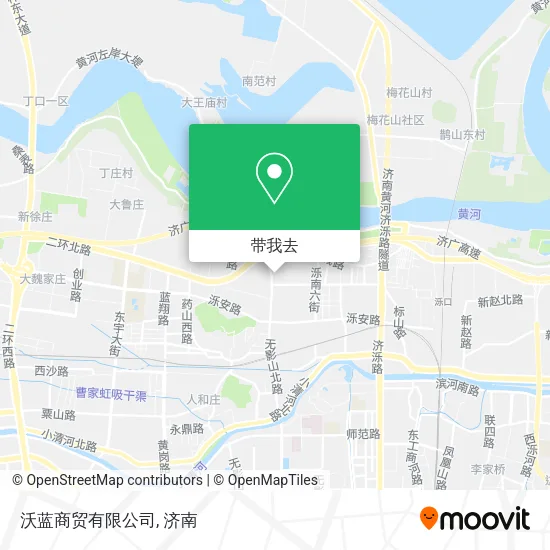 沃蓝商贸有限公司地图
