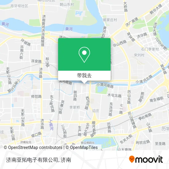 济南亚拓电子有限公司地图