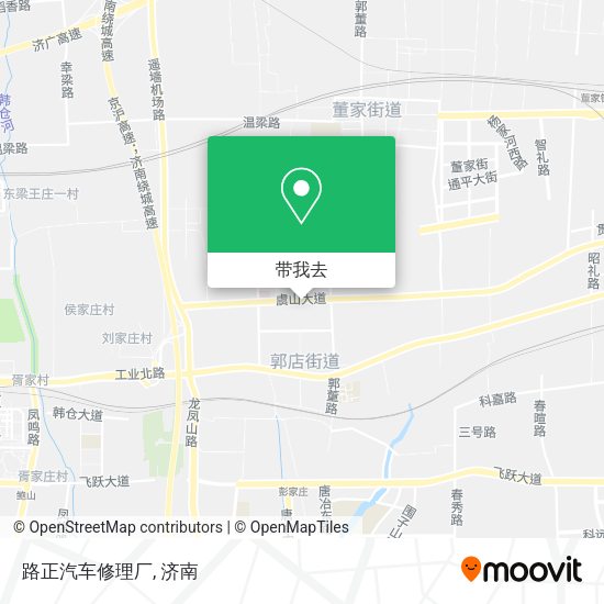 路正汽车修理厂地图