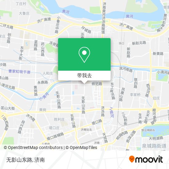 无影山东路地图