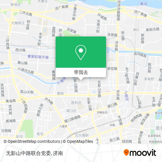 无影山中路联合党委地图