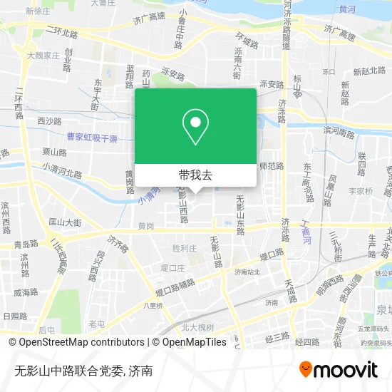 无影山中路联合党委地图