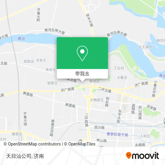 天目汕公司地图