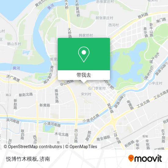 悦博竹木模板地图