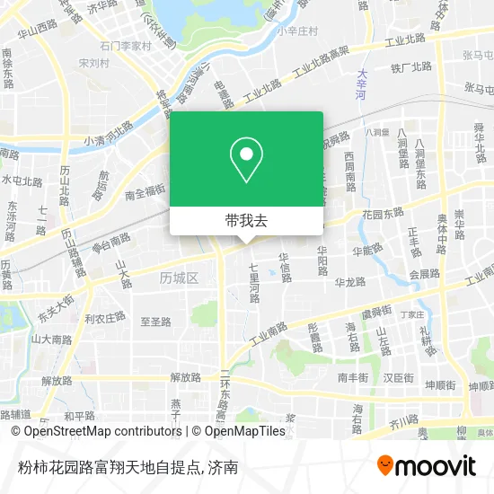 粉柿花园路富翔天地自提点地图
