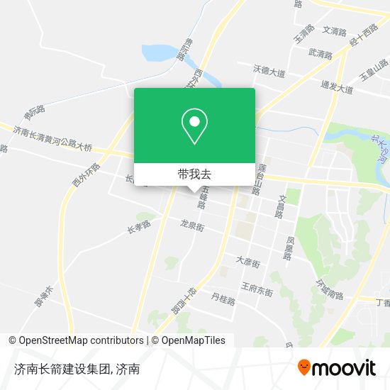 济南长箭建设集团地图