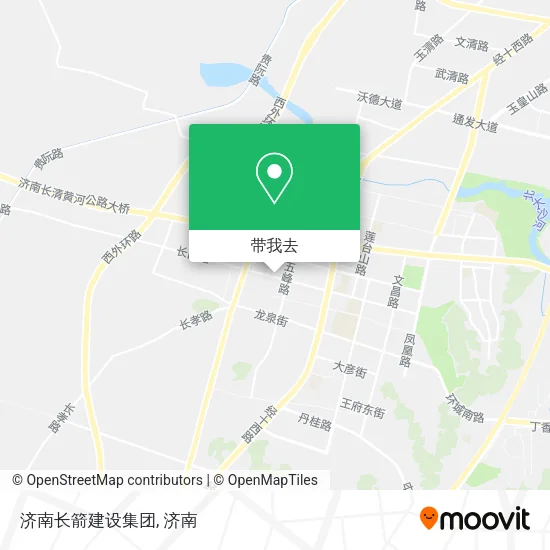 济南长箭建设集团地图