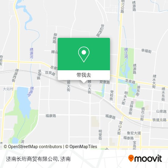 济南长珩商贸有限公司地图