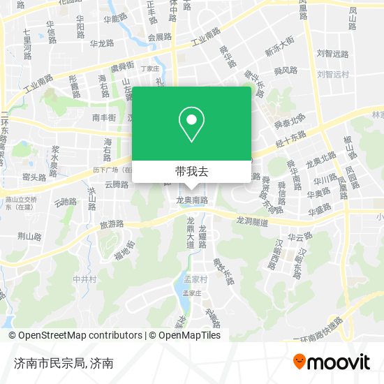 济南市民宗局地图