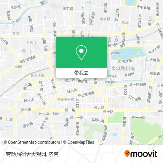 劳动局宿舍大观园地图