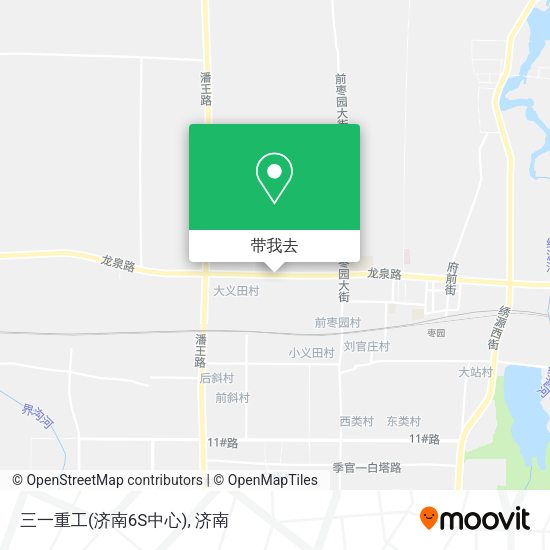 三一重工(济南6S中心)地图