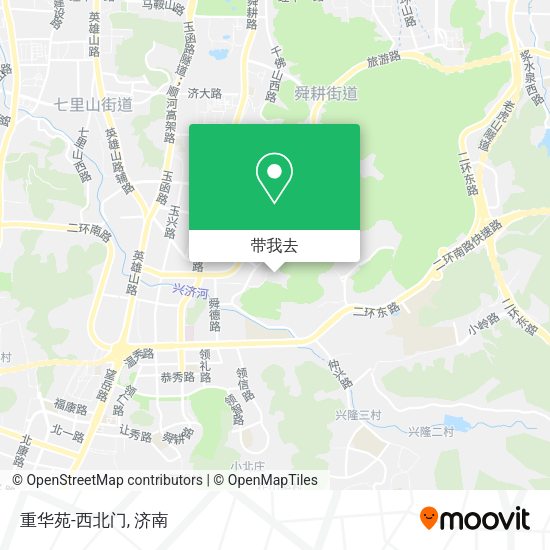 重华苑-西北门地图