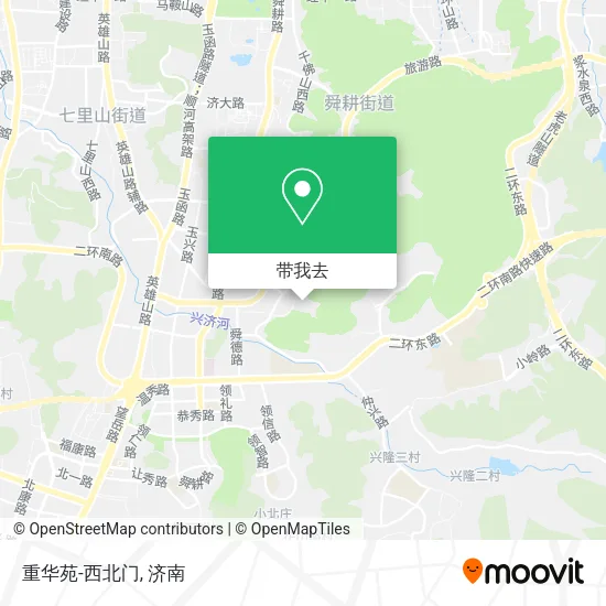重华苑-西北门地图
