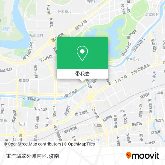 重汽翡翠外滩南区地图