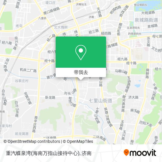 重汽蝶泉湾(海南万指山接待中心)地图