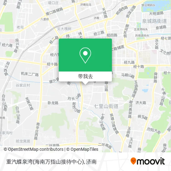 重汽蝶泉湾(海南万指山接待中心)地图