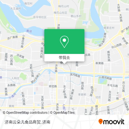 济南云朵儿食品商贸地图