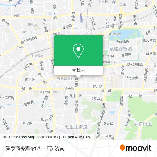 舜泉商务宾馆(八一店)地图