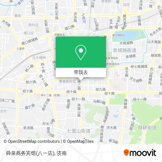 舜泉商务宾馆(八一店)地图