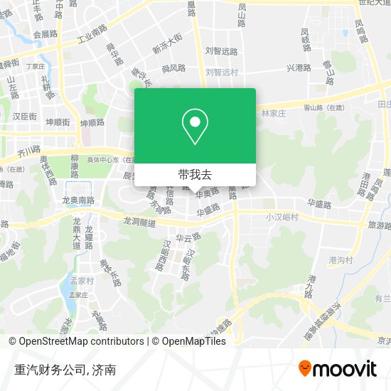 重汽财务公司地图