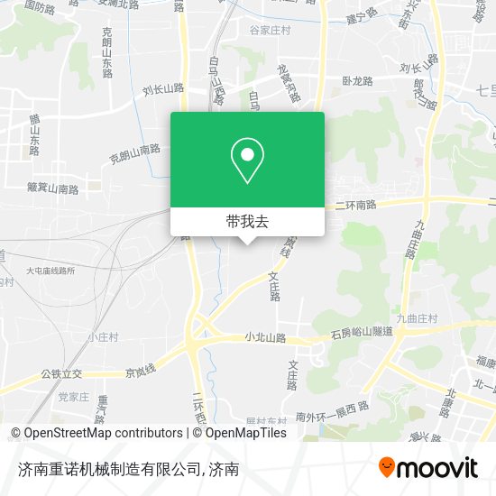 济南重诺机械制造有限公司地图