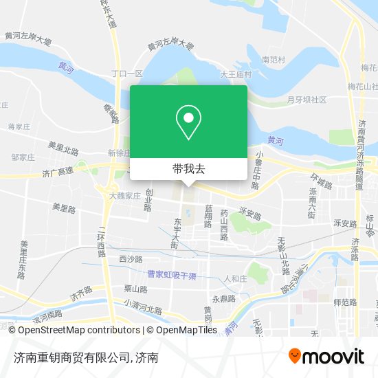 济南重钥商贸有限公司地图